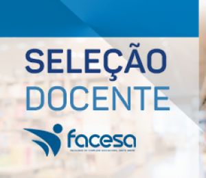 Processo Seletivo 2023.2 para professor FACESA