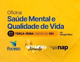 Oficina: Saúde Mental e Qualidade de Vida 